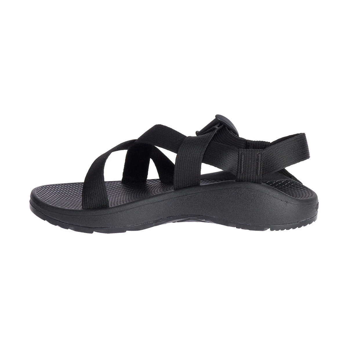 Chaco Men's Z Cloud Sandal - Solid Black- Wide (2E) 2 Chaco Men's Z Cloud Sandal - Solid Black- Wide (2E) - Image 2