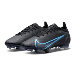 Nike Unisex Mercurial Vapor 14 Elite FG Soccer Shoe - Black/Black/Iron Grey -Nike Store CQ7635 004 PHCFH001 2000