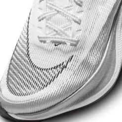 Nike Women's ZoomX Vaporfly Next% 2 Running Shoe - White/Black-Metallic Silver - Regular (B) -Nike Store CU4123 100 PHSYD001 1