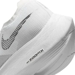 Nike Women's ZoomX Vaporfly Next% 2 Running Shoe - White/Black-Metallic Silver - Regular (B) -Nike Store CU4123 100 PHSYD002 1