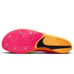 Unisex Nike ZoomX Dragonfly Track Spike- Hyper Pink/Black/Laser Orange- Regular (D) -Nike Store CV0400 600 PHSUH000