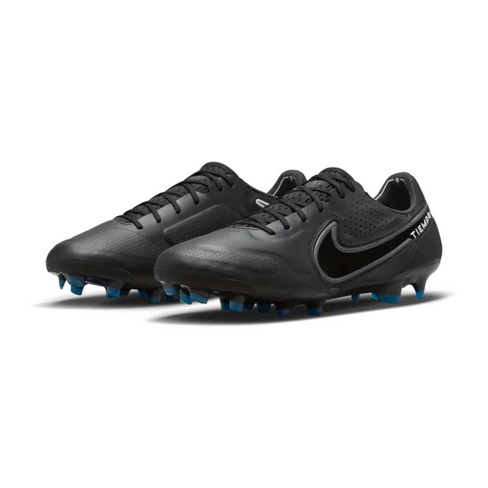 Unisex Nike Tiempo Legend 9 Elite FG Soccer Shoe- Black/Dk Smoke Grey/Summit White 3 Unisex Nike Tiempo Legend 9 Elite FG Soccer Shoe- Black/Dk Smoke Grey/Summit White - Image 3