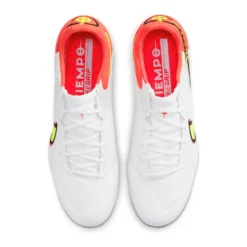 Nike Unisex Tiempo Legend 9 Elite FG Soccer Shoe - White/Volt/Bright Crimson - Regular (D) -Nike Store CZ8482 176 PHCTH001 2000