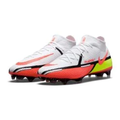 Nike Unisex Phantom GT2 Elite Dynamic Fit FG Soccer Shoes - White/Bright Crimson/Volt - Regular (D) 13 Nike Unisex Phantom GT2 Elite Dynamic Fit FG Soccer Shoes - White/Bright Crimson/Volt - Regular (D) -Nike Store CZ9889 167 PHCFH001 2000