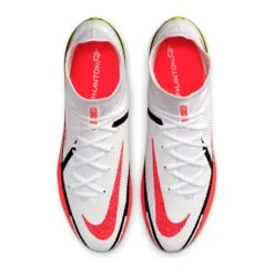 Nike Unisex Phantom GT2 Elite Dynamic Fit FG Soccer Shoes - White/Bright Crimson/Volt - Regular (D) 14 Nike Unisex Phantom GT2 Elite Dynamic Fit FG Soccer Shoes - White/Bright Crimson/Volt - Regular (D) -Nike Store CZ9889 167 PHCTH001 2000