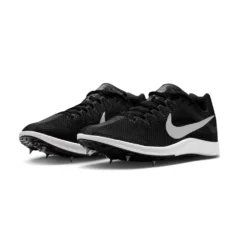 Unisex Nike Zoom Rival Track And Field Distance Spikes - Black/Metallic Silver/Lt Smoke - Regular (D) -Nike Store DC8725 001 PHCFH001 1