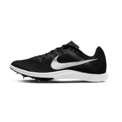 Unisex Nike Zoom Rival Track And Field Distance Spikes - Black/Metallic Silver/Lt Smoke - Regular (D) -Nike Store DC8725 001 PHSLH000 1