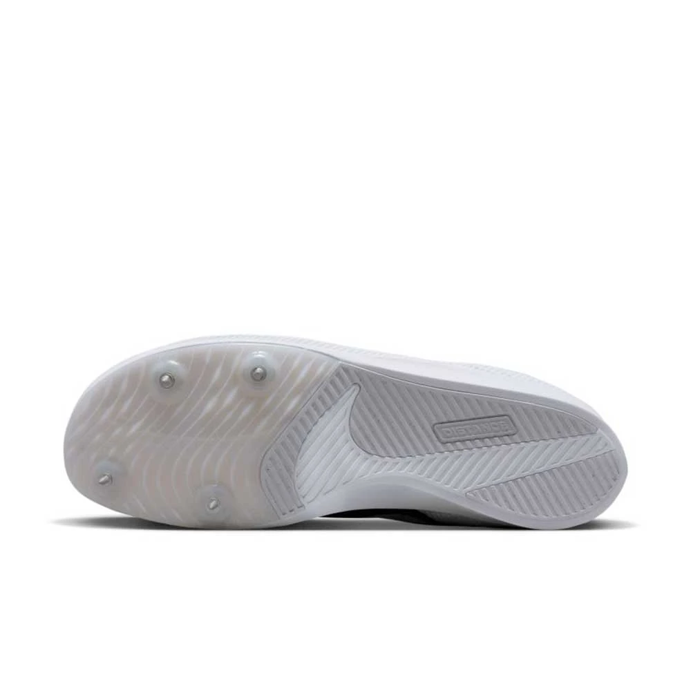 Unisex Nike Zoom Rival Track And Field Distance Spikes - White/Black/Metallic Silver - Regular (D) 6 Unisex Nike Zoom Rival Track And Field Distance Spikes - White/Black/Metallic Silver - Regular (D) - Image 6