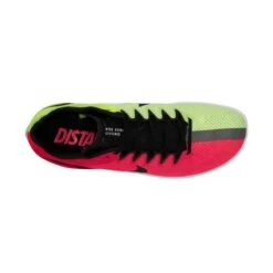 Unisex Nike Zoom Rival Track And Field Distance Spikes - Bright Crimson/Black/Volt - Regular (D) -Nike Store DC8725 601 PHSTH001 1