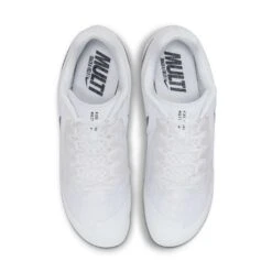Unisex Nike Zoom Rival Multi Track Spike - White/Black/Metallic Silver - Regular (D) -Nike Store DC8749 100 PHCTH001