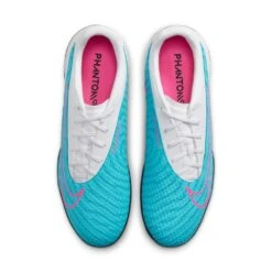 Nike Unisex Phantom GX Academy IC/Court Soccer Shoe - Baltic Blue/Pink Blast/White - Regular (D) -Nike Store DD9475 446 PHCTH001
