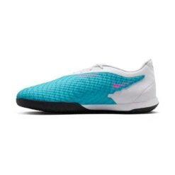 Nike Unisex Phantom GX Academy IC/Court Soccer Shoe - Baltic Blue/Pink Blast/White - Regular (D) -Nike Store DD9475 446 PHSLH001