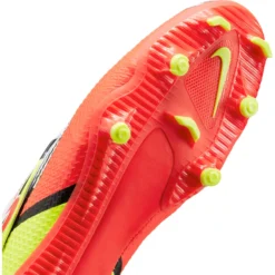 Nike Unisex Phantom GT2 Academy Flyease FG/MG Soccer Shoe - White/Bright Crimson/Volt -Nike Store DH9638 167 PHSUD001 2000