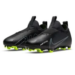 Nike Youth JR Vapor 15 Academy FG/MG Soccer Shoe - Black/Dark Smoke -Nike Store DJ5617 001 PHCFH001