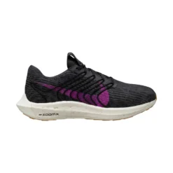 Nike Men's Pegasus Turbo Next Nature Running Shoes - Black/Vivid Purple/Anthracite - Regular (D)