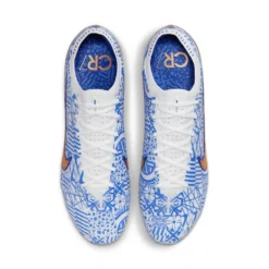 Unisex Nike Mercurial Zoom Vapor 15 Elite CR7 FG Soccer Shoe - White/Metallic Copper - Regular (D) -Nike Store DQ5299 182 PHCTH001 2000