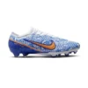 Unisex Nike Mercurial Zoom Vapor 15 Elite CR7 FG Soccer Shoe - White/Metallic Copper - Regular (D)