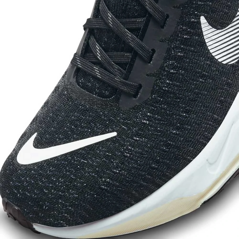 Nike Women's ZoomX Invincible Run Flyknit 3 Running Shoe - Black/White/Dark Grey - Regular (B) 8 Nike Women's ZoomX Invincible Run Flyknit 3 Running Shoe - Black/White/Dark Grey - Regular (B) - Image 8