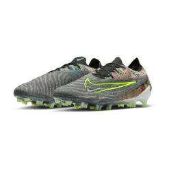 Nike Unisex Phantom GX Elite Fusion FG Footwear - Black/Volt/White - Regular (D) -Nike Store DV6971 071 PHCFH001 2000