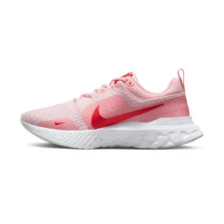 Nike Women's React Infinity React 3 Running Shoe-Medium Soft Pink/White/Summit White/Light Crimson- Regular (B) -Nike Store DZ3016 600 PHSLH001