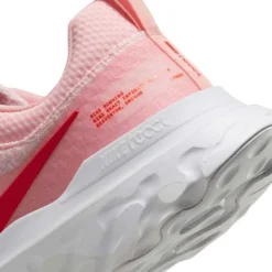 Nike Women's React Infinity React 3 Running Shoe-Medium Soft Pink/White/Summit White/Light Crimson- Regular (B) -Nike Store DZ3016 600 PHSYD002