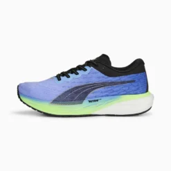 Puma Men's Deviate Nitro 2 Running Shoe - Royal Sapphire/Elektro Purple - Regular (D)
