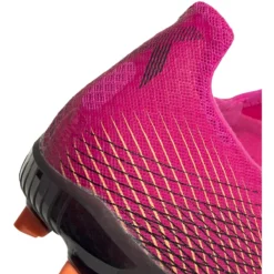 ADIDAS Unisex X Ghosted .2 FG Soccer Shoes - Shock Pink/Core Black/Screaming Orange -Nike Store FW6959 04