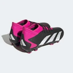 ADIDAS Unisex Predator Accuracy .3 FG Soccer Shoe - Core Black/Ftwr White/Team Shock Pink 2 - Regular (D) -Nike Store GW4589 back