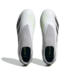 ADIDAS Unisex Predator Accuracy .3 Laceless FG - Cloud White/ Core Black / Lucid Lemon- Regular (D) 10 ADIDAS Unisex Predator Accuracy .3 Laceless FG - Cloud White/ Core Black / Lucid Lemon- Regular (D) -Nike Store GZ0021 02 standard