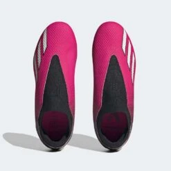 ADIDAS Youth JR X Speedportal .3 LL FG Soccer Shoe - Team Shock Pink/Zero Met - Regular (D) -Nike Store GZ5061 top