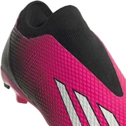 ADIDAS Unisex X Speedportal.3 LL FG Soccer Shoe - Team Shock Pink 2/Zero Metalic/Core Black - Regular (D) -Nike Store GZ5065 03