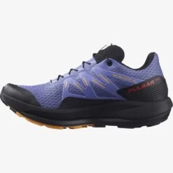 Salomon Women's Pulsar Trail Shoe- Velvet Morning- Regular (B) -Nike Store L41615000 b20959286976563d7734691f2cf501d2