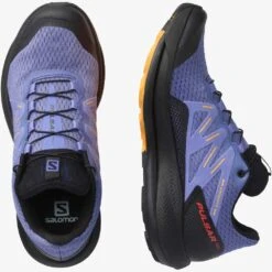 Salomon Women's Pulsar Trail Shoe- Velvet Morning- Regular (B) -Nike Store L41615000 bebcf42eba999d634548d49bacd3b8cd