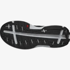 Salomon Men's Glide Max Running Shoe- Lunar Rock/Black/Tanager Turquoise- Regular (D) -Nike Store L41764300 2823f6f3d87af54887f834dd4a5a0293