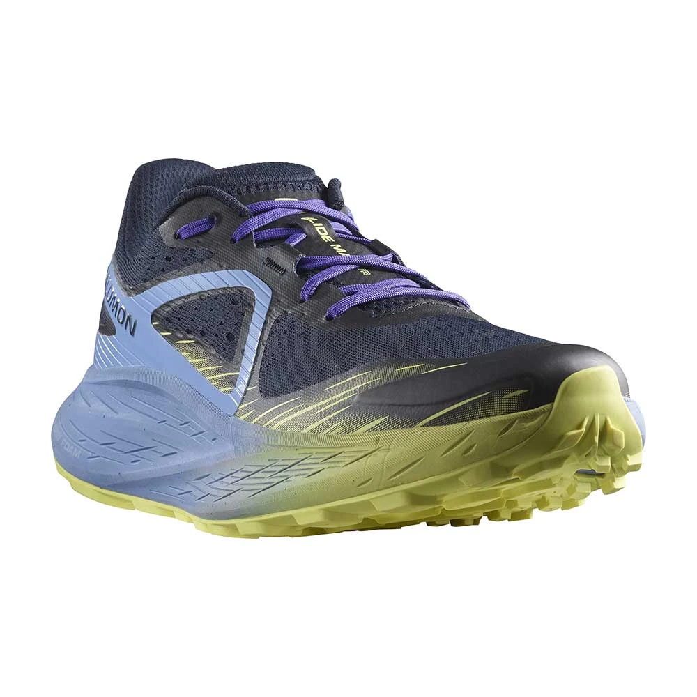Salomon Men's Glide Max TR Trail Running Shoe - Granada Sky/Dark Sapphire/Sunny Lime - Regular (D) 2 Salomon Men's Glide Max TR Trail Running Shoe - Granada Sky/Dark Sapphire/Sunny Lime - Regular (D) - Image 2