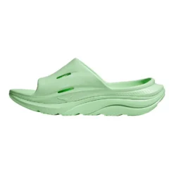 Hoka Unisex Ora Recovery Slide 3 - Lime Glow/Lime Glow - Regular (D) -Nike Store LIGLLIGL D7