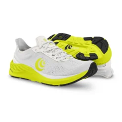 Topo Athletic Men's Cyclone Running Shoe - White/Lime - Regular (D) -Nike Store M045 WHTLIM 5