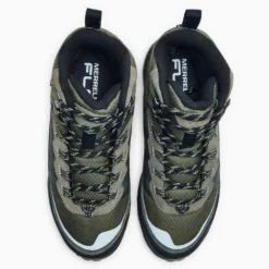 Merrell Men's Moab Speed Thermo Mid Waterproof Hiking Boot - Olive - Regular (D) -Nike Store MRLM J066915 021621 S21 005 1