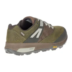 Merrell Men's Zion Waterproof Trail Shoe - Dark Olive - Regular (D) -Nike Store MRLM J16871 091418 F19 315