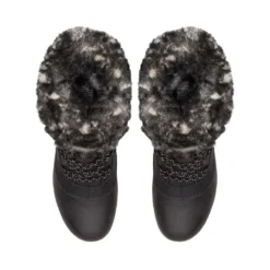 NORTH FACE Women's Shellisata IV Luxe Waterproof Boots - TNF Black/Gardenia White - Regular (B) 6 NORTH FACE Women's Shellisata IV Luxe Waterproof Boots - TNF Black/Gardenia White - Regular (B) -Nike Store NF0A7W48 R0G detailinstep