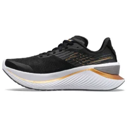 Saucony Women's Endorphin Shift 3 Running Shoes- Black/Goldstrck- Regular (B) -Nike Store S10813 10 2