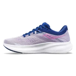 Saucony Women's Ride 16 Running Shoe - Mauve/Indigo - Regular (B) -Nike Store S10830 30 2