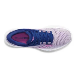 Saucony Women's Ride 16 Running Shoe - Mauve/Indigo - Regular (B) -Nike Store S10830 30 3