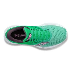 Saucony Women's Ride 16Running Shoe - Sprig/Peony - Wide (D) -Nike Store S10831 25 3