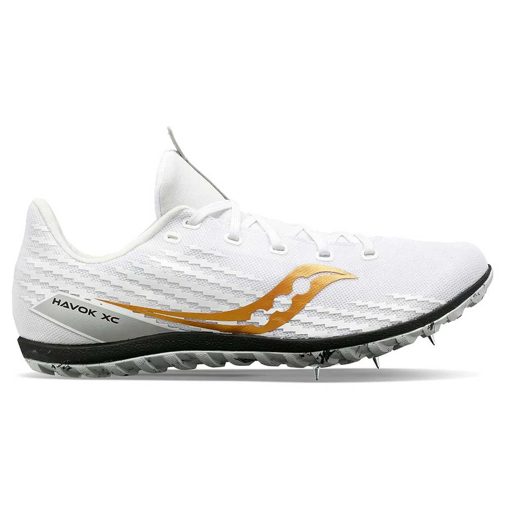 Saucony Women's Havok XC3 Cross Country Spike - White - Regular (B) 1 Saucony Women's Havok XC3 Cross Country Spike - White - Regular (B)