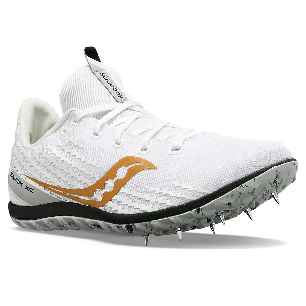 Saucony Women's Havok XC3 Cross Country Spike - White - Regular (B) 2 Saucony Women's Havok XC3 Cross Country Spike - White - Regular (B) - Image 2