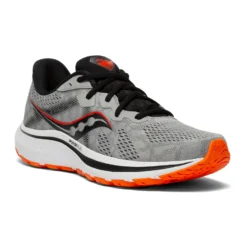Saucony Men's Omni 20 Running Shoe - Alloy/Fire - Regular (D) -Nike Store S20681 20 5