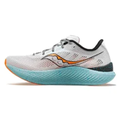 Saucony Men's Endorphin Pro 3 Racing Shoe- Fog/ViZiOrange- Regular (D) -Nike Store S20755 25 2