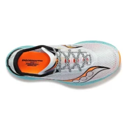 Saucony Men's Endorphin Pro 3 Racing Shoe- Fog/ViZiOrange- Regular (D) -Nike Store S20755 25 3