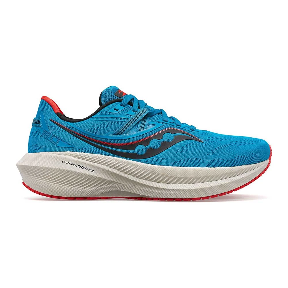 Saucony Men's Triumph 20 Running Shoe- Ocean/Redrock- Regular (D) 1 Saucony Men's Triumph 20 Running Shoe- Ocean/Redrock- Regular (D)